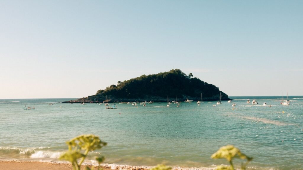 Baie de la Concha à Saint-Sébastien